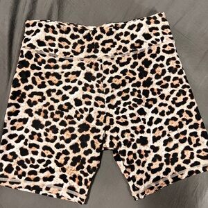 Leopard Print Women's Shorts
